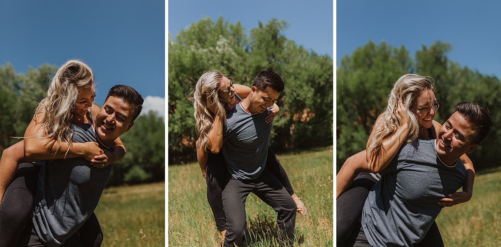 Laid back Colorado Springs engagement photos by Caitlyn Cloud Photography