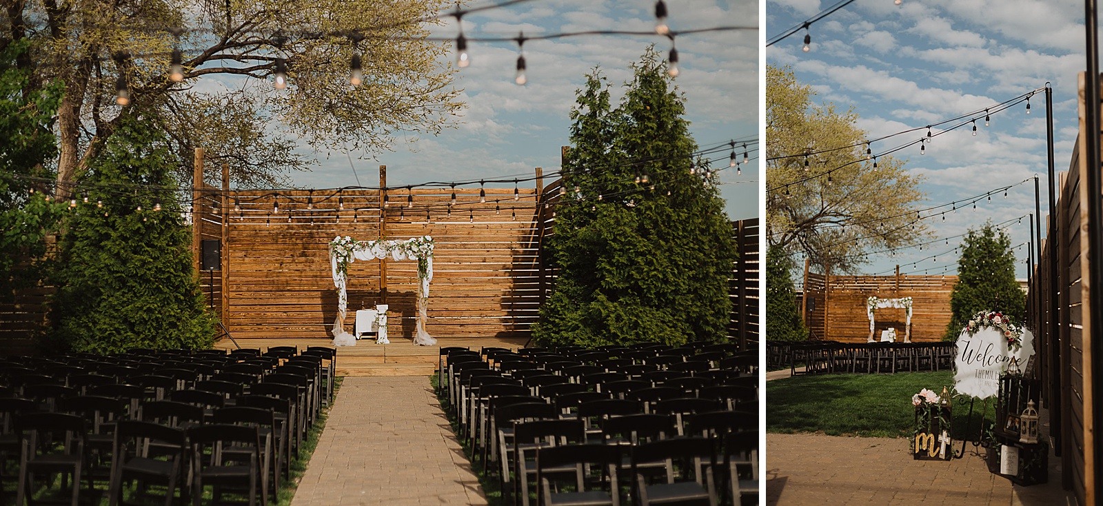 Ceremony details from Kansas City Wedding at The Guild Photographed by Caitlyn Cloud Photography