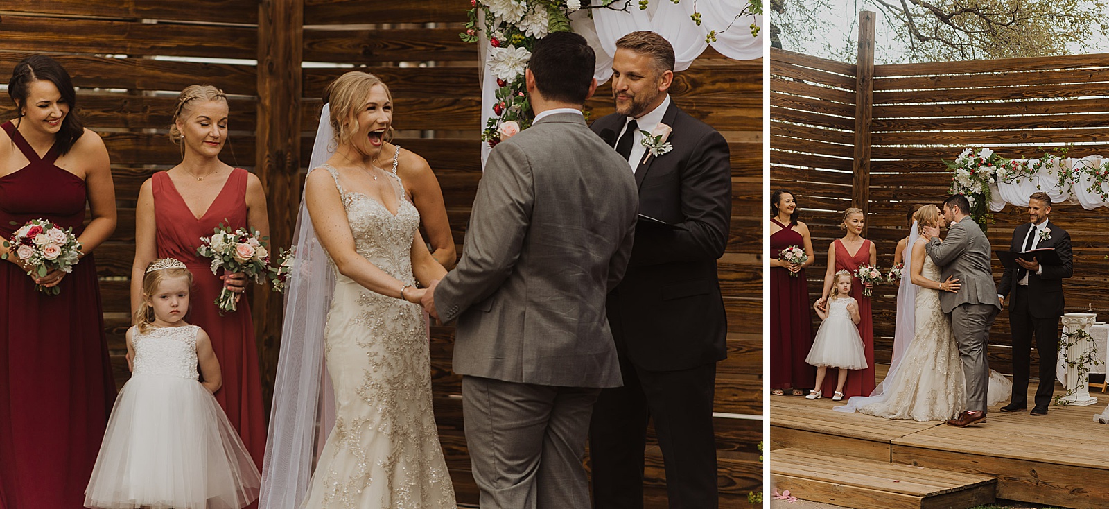 Ceremony details from Kansas City Wedding at The Guild Photographed by Caitlyn Cloud Photography