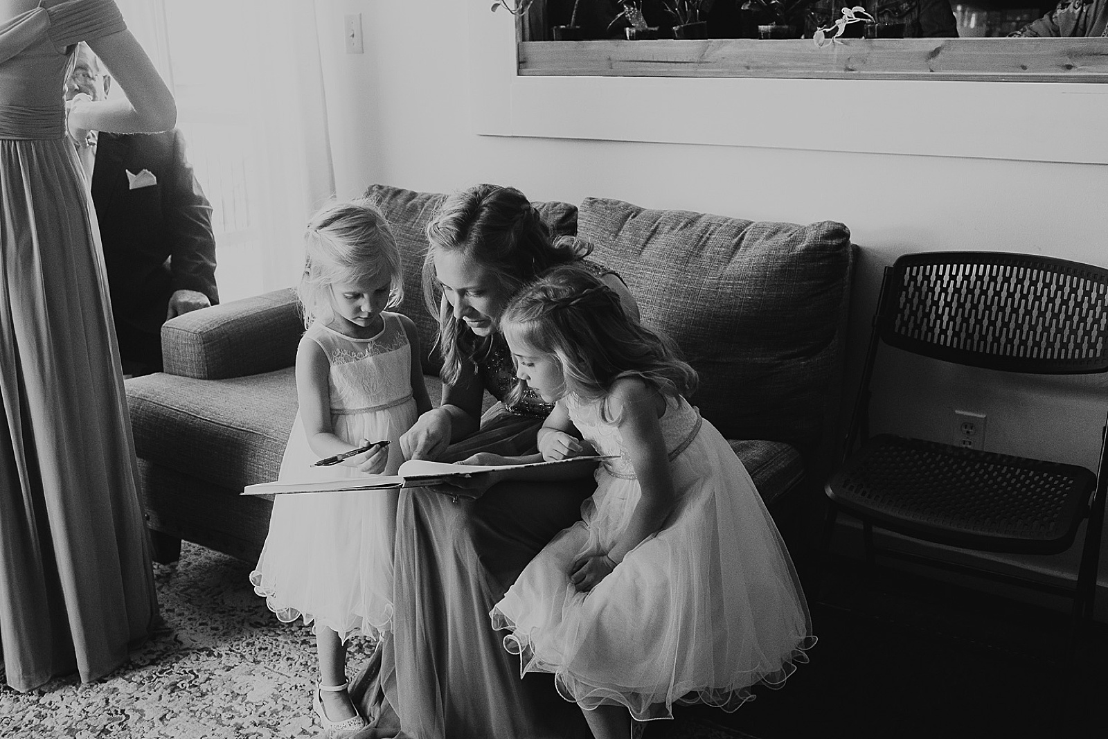 At Home COVID wedding captured by Caitlyn Cloud Photography