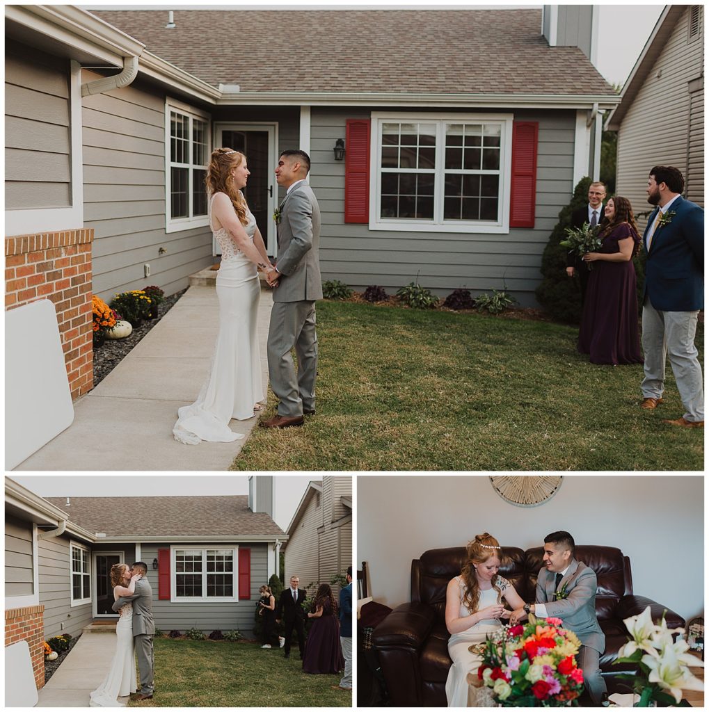 Backyard Wedding In Lawrence
