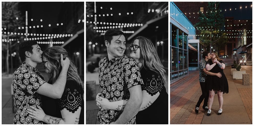 Mainstreet Theater engagement session KCMO