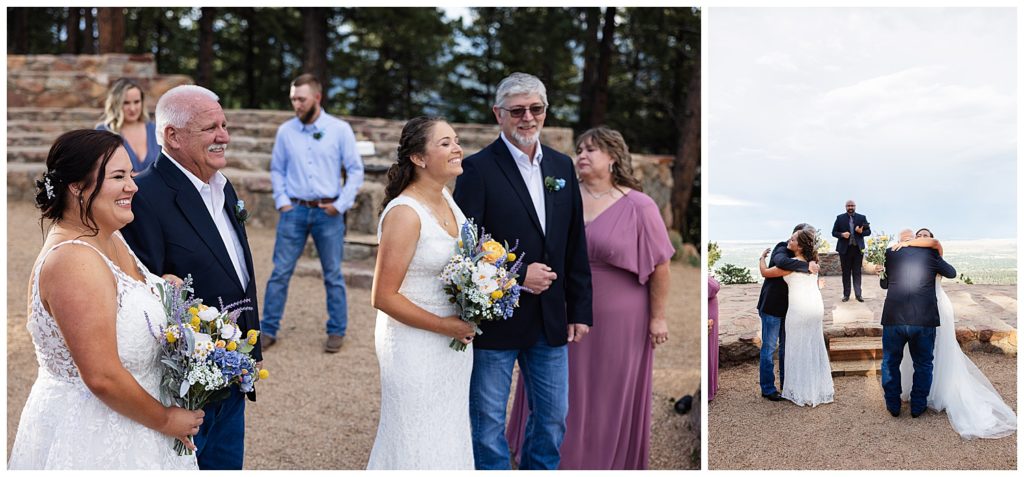 LGBTQ elopement ceremony in the mountains of Colorado