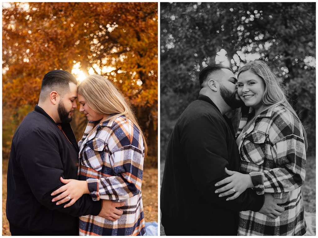 Engagement photos at Smithville Lake