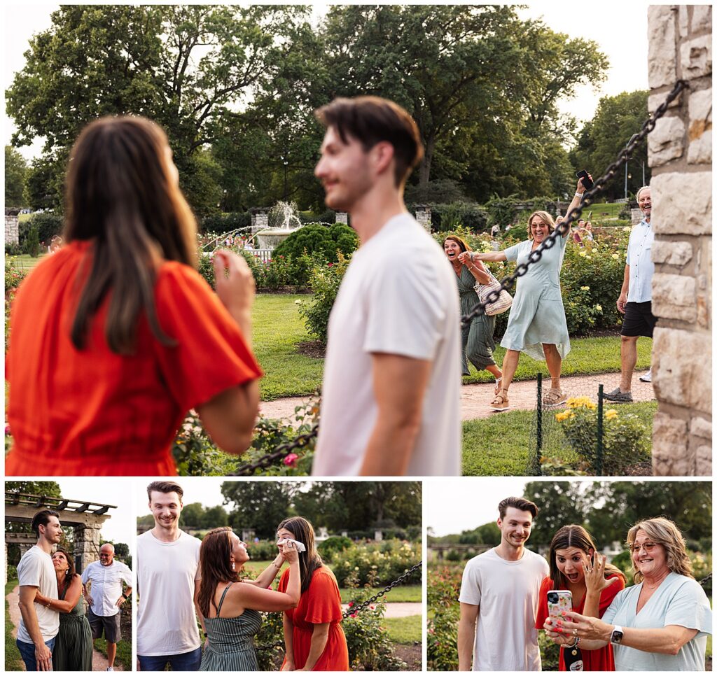 Surprise proposal in kansas city